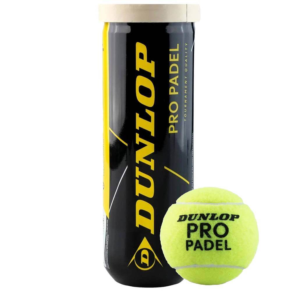 Мячи для падела Dunlop Pro Padel - 3 мяча_с мячом Мячи для падела Dunlop Pro Padel – 3 мяча