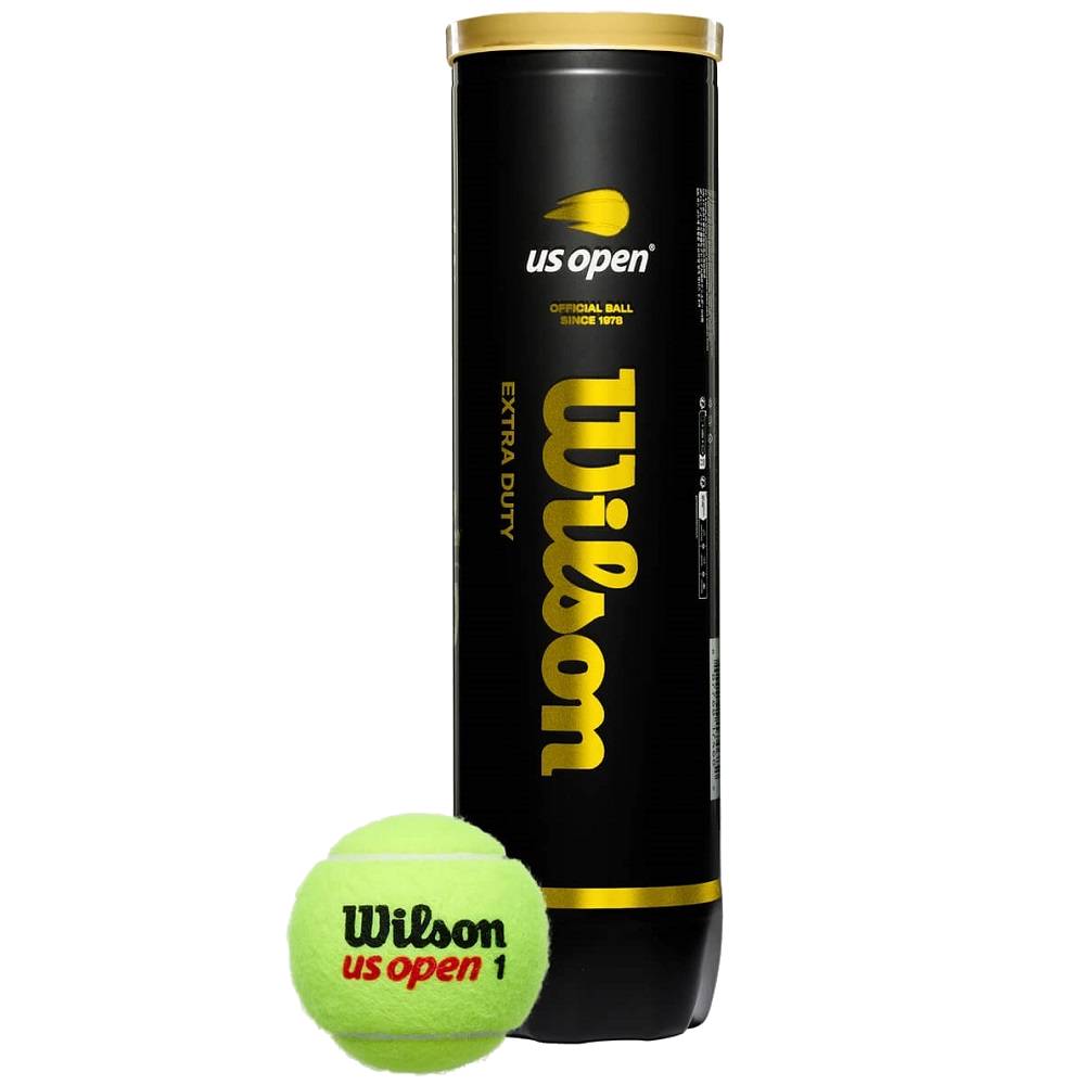 Мячи для тенниса Wilson US Open – 4 мяча_с мячом Мячи теннис Wilson USOpen - 4 мяча