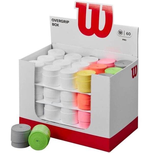 Намотка на ракетку Wilson Pro Comfort (60) разных цветов