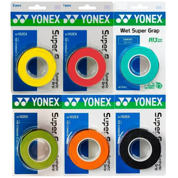 Намотка на ракетку Yonex Super Grap AC102EX (3) - 6 цветов