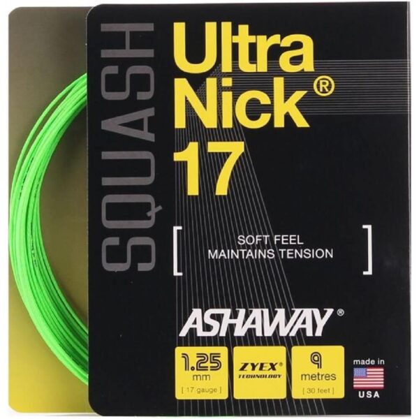 Струны для сквоша Ashaway UltraNick 1.25