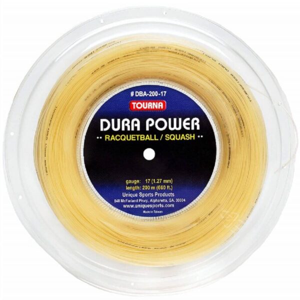 Струны для сквоша Tourna Dura Power - катушка