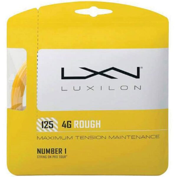 Струны для теннисной ракетки Luxilon 4G Rough 1.25