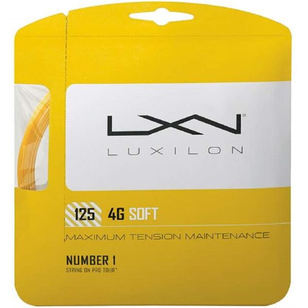 Струны для теннисной ракетки Luxilon 4G Soft 1.25