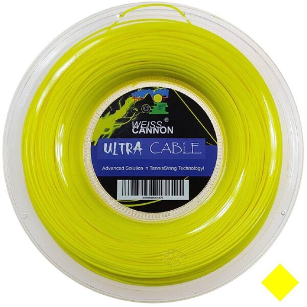 Струны для теннисной ракетки Weiss CANNON Ultra Cable 1.23 - катушка