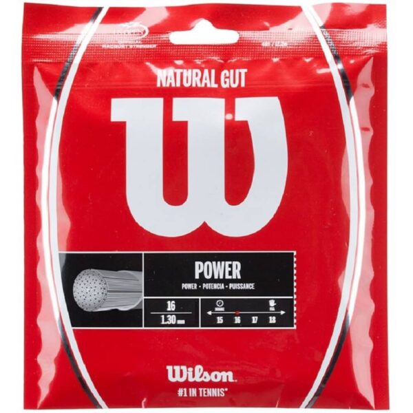 Струны для теннисной ракетки Wilson Natural Gut - set