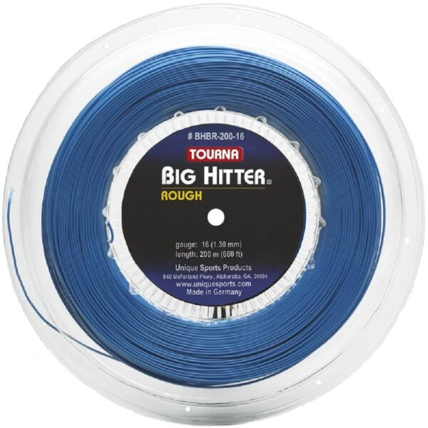 Струны для теннисной ракетки Tourna Big Hitter Blue Rough - катушка