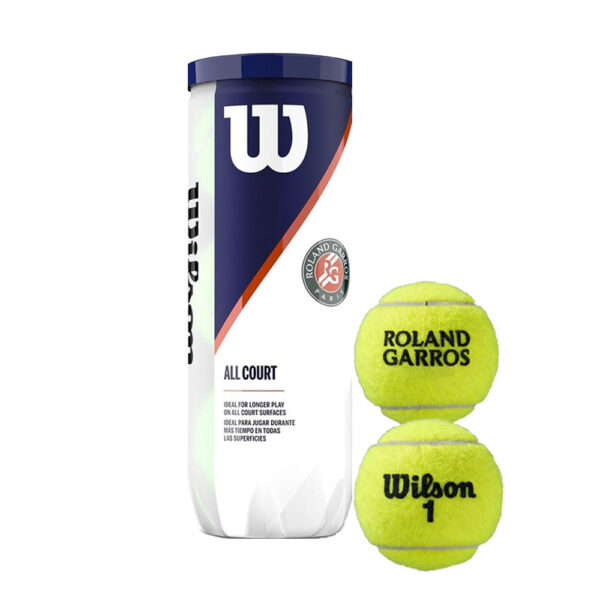 Мячи для тенниса Wilson Roland Garros AllCourt - 3 мяча